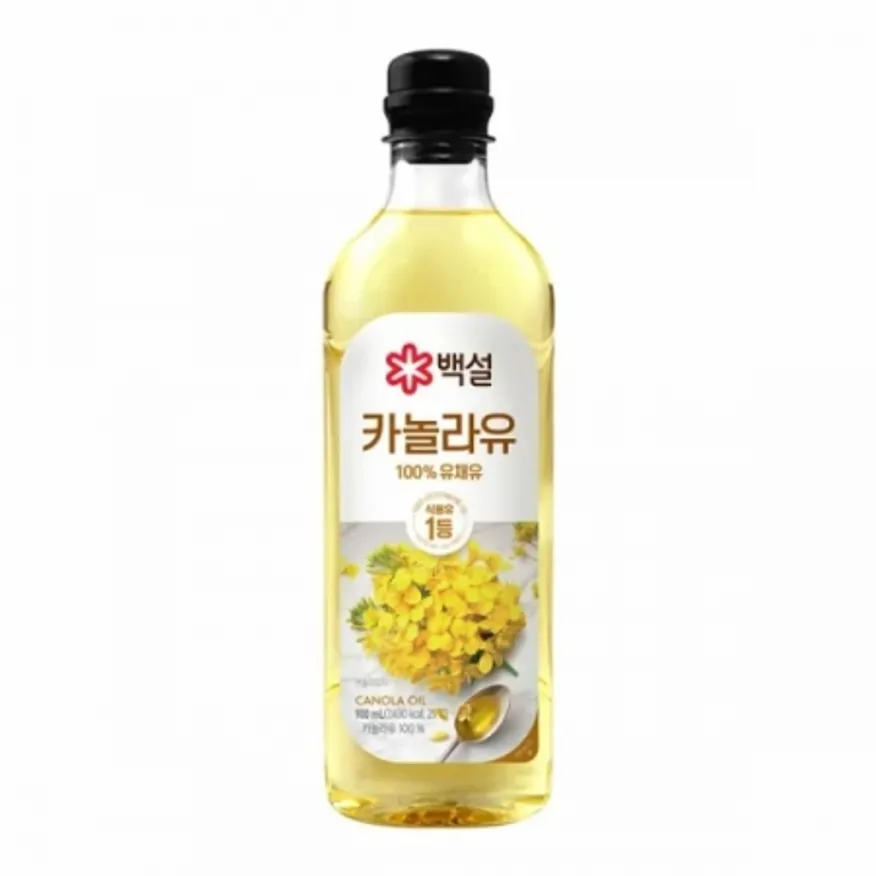 백설_카놀라유 900ml 이미지