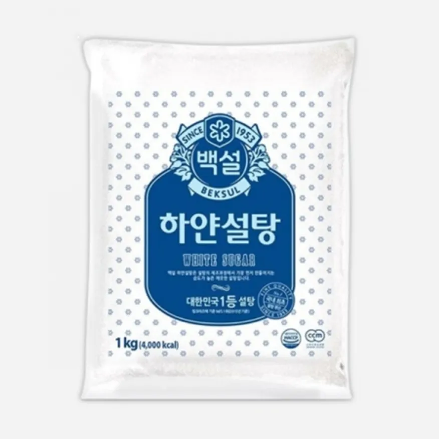 CJ 백설 하얀설탕 1kg 이미지
