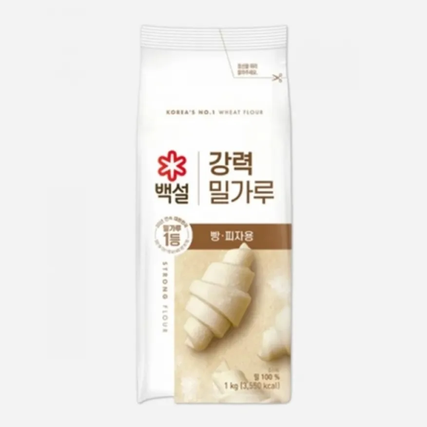 백설 강력밀가루 1kg 이미지