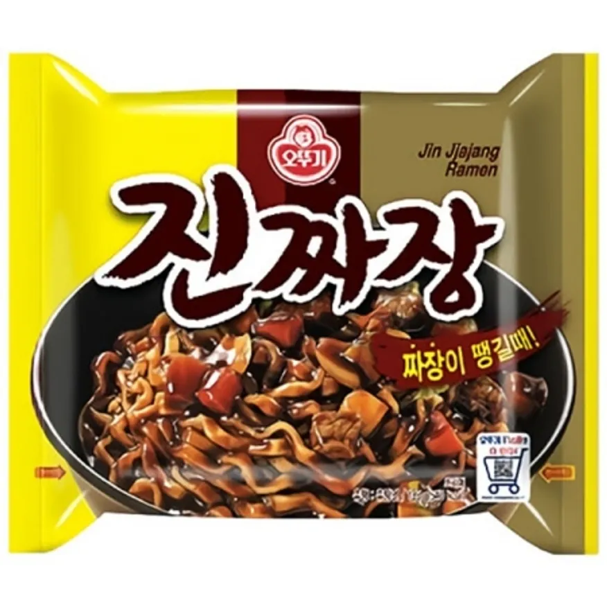 진짜장(오뚜기/봉지라면/135g*4EA/8EA)BOX 이미지
