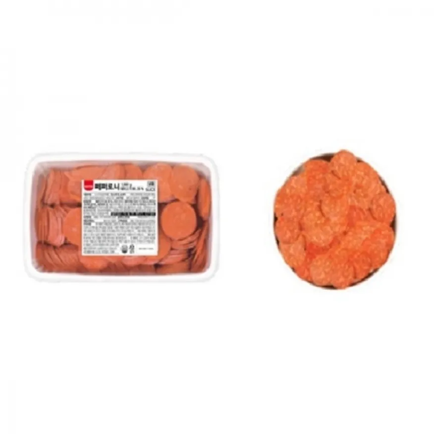 삼립 페퍼로니 슬라이스 1kg 이미지