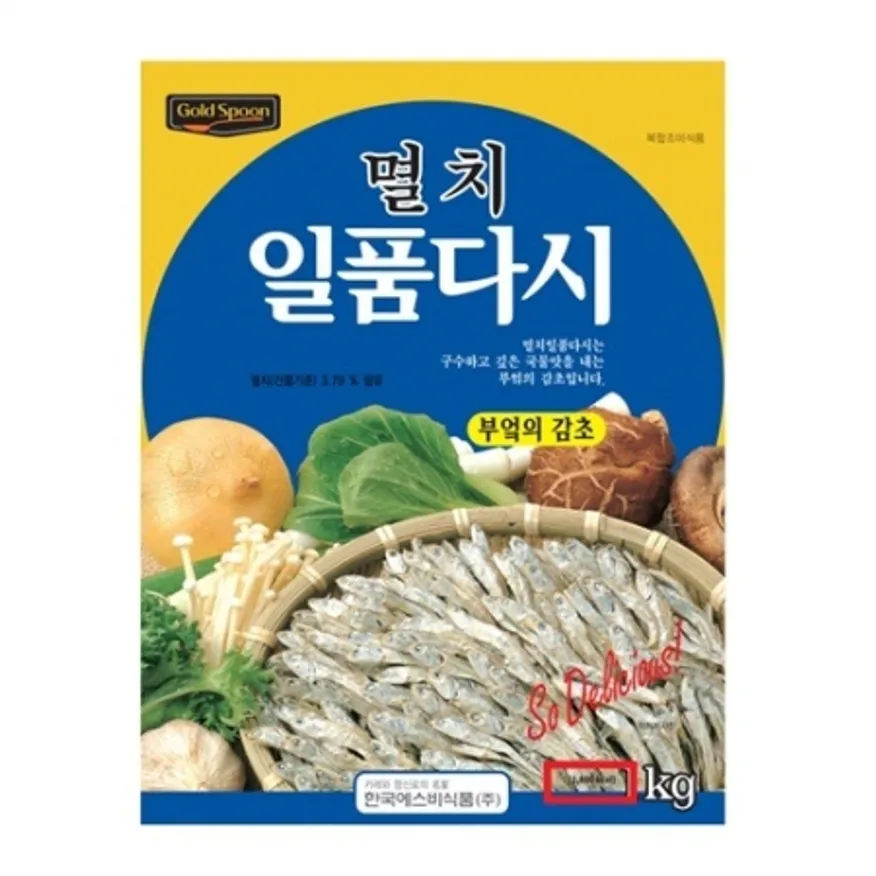 멸치다시다(한국에스비)1kg 이미지