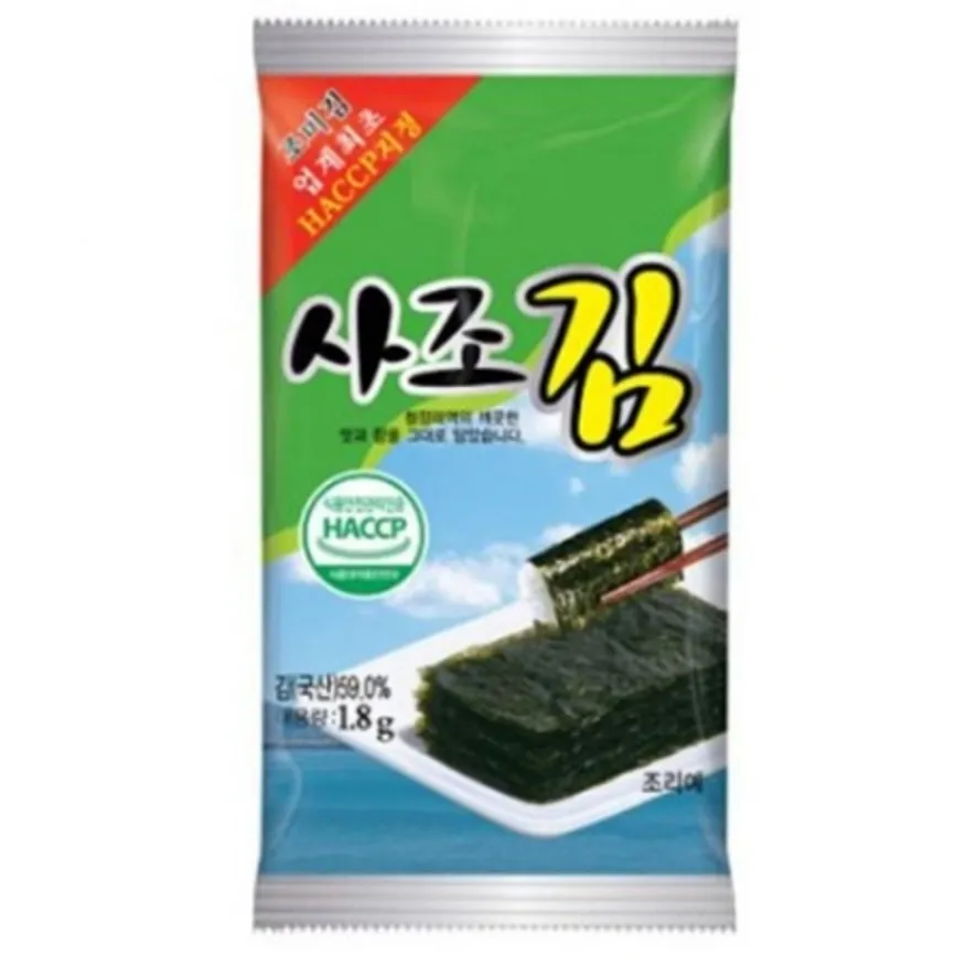 미니도시락김(사조씨푸드/(1.8G*10봉)*24팩) 이미지
