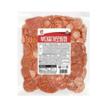 부대찌개모듬햄(사조오양/1kg/냉동)pak