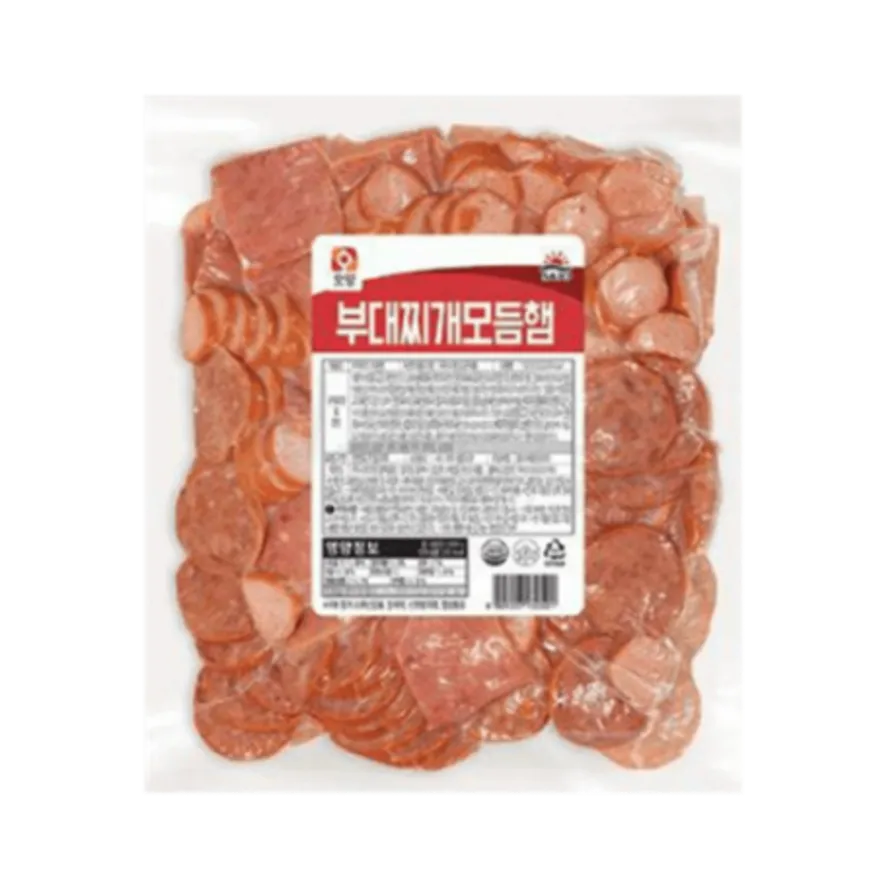 부대찌개모듬햄(사조오양/1kg/냉동)pak 이미지