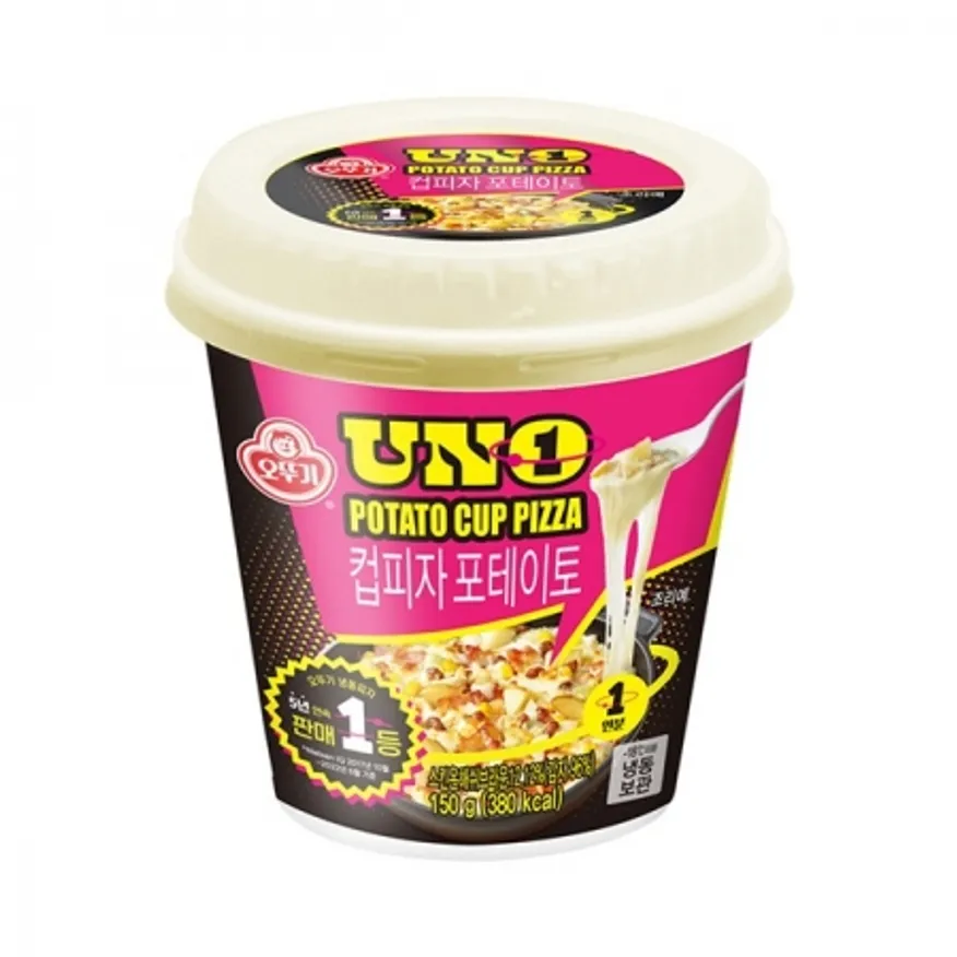 떠먹는컵피자(UNO/오뚜기/포테이토/150G/냉동)EA 이미지