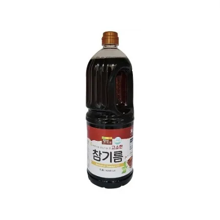 고소한참기름(정성식품/깨분100%/1.8L)ea