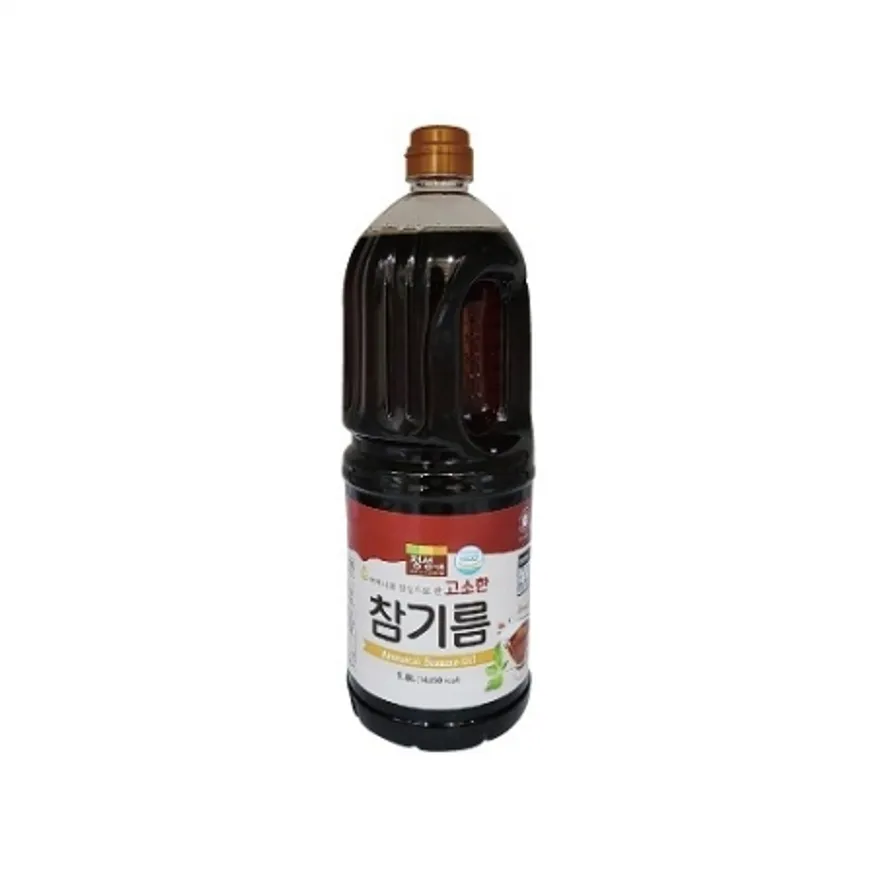 고소한참기름(정성식품/깨분100%/1.8L)ea 이미지