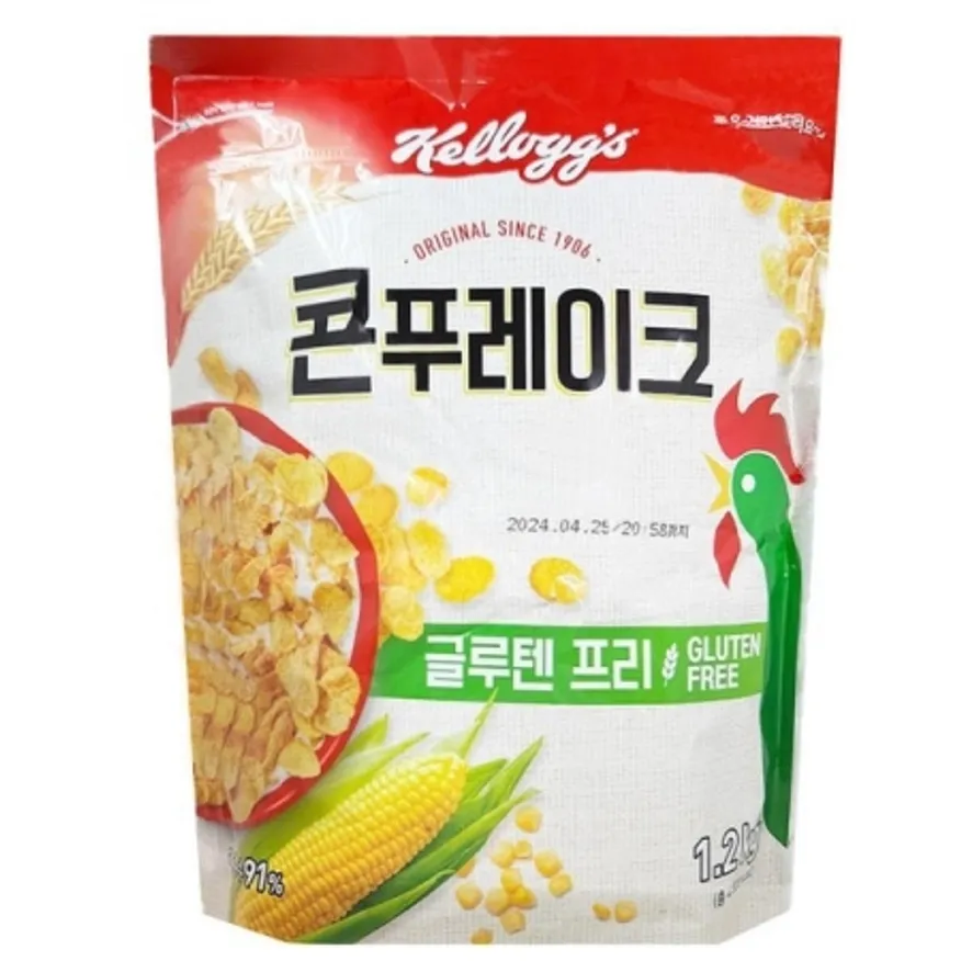 콘푸레이크(저장/켈로그/저당/1.2kg)1EA 이미지