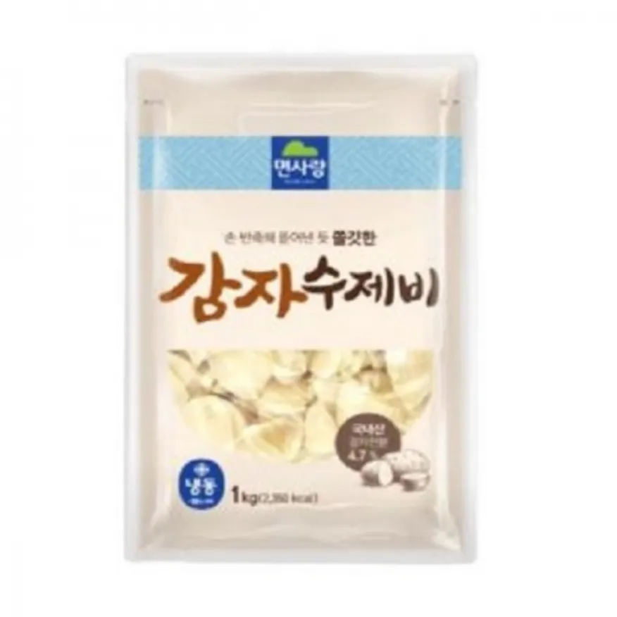 감자수제비(면사랑/냉동/1kg)ea 이미지