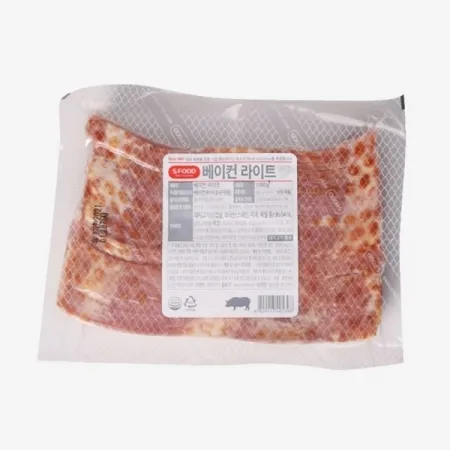 에쓰푸드 베이컨라이트 (저염) 1kg