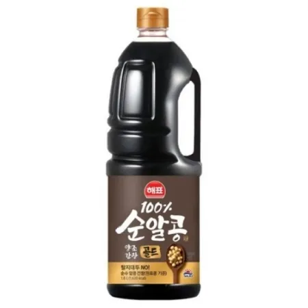 골드양조간장(사조/순알콩/1.8L)EA 이미지