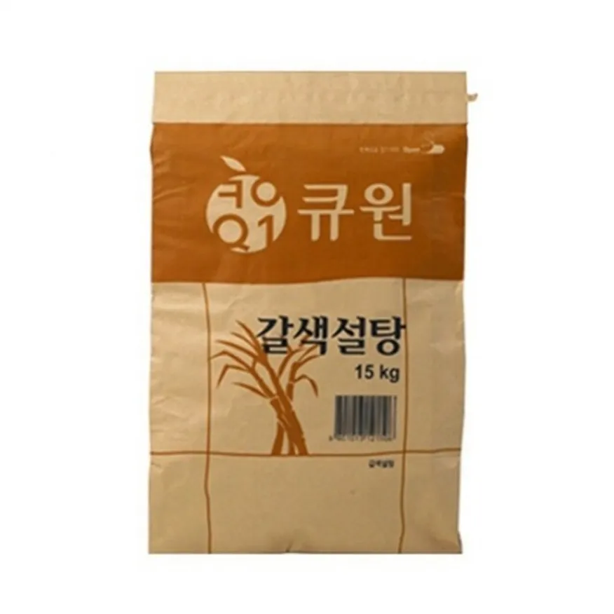 갈색설탕(큐원/15kg/실온/국내)BOX 이미지