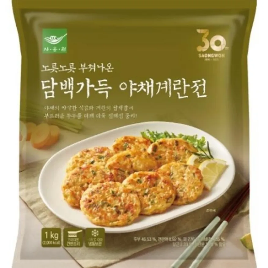 야채계란전(사옹원/1KG/냉동)EA 이미지