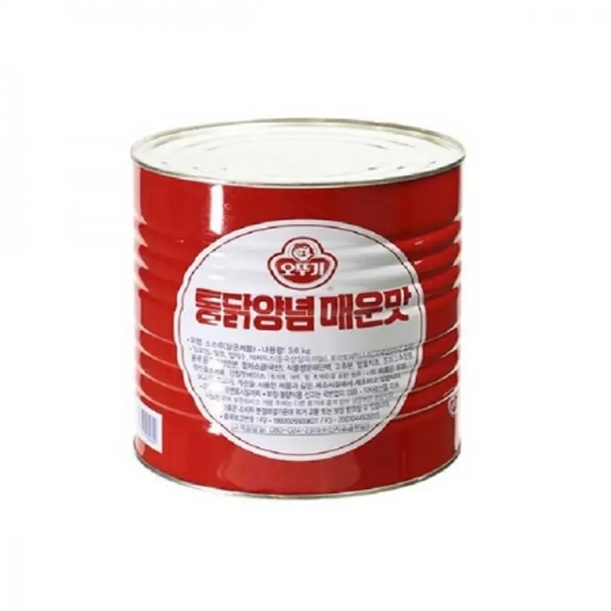 통닭양념(오뚜기/매운맛/3.6kg)EA 이미지