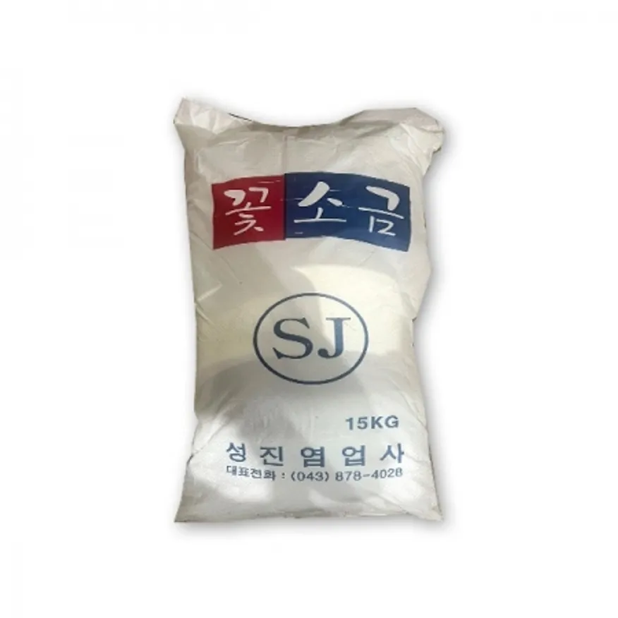 성진 꽃소금(수입산) 15kg 이미지