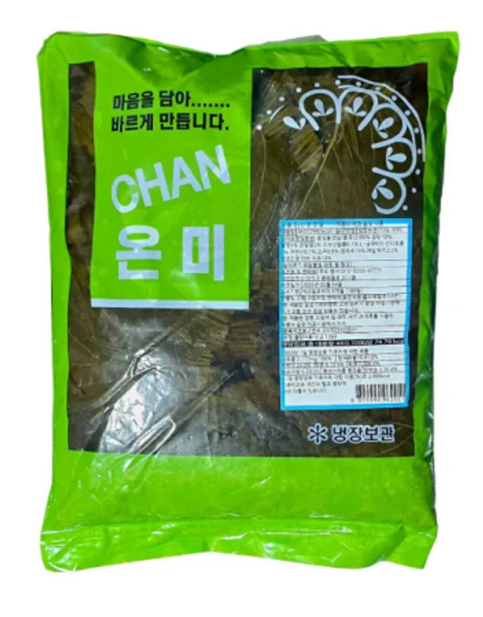 온미 간장 깻잎 4kg / 절임 / 반찬 / 냉장 이미지