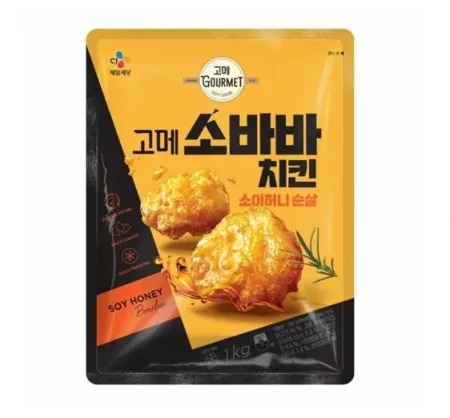 CJ 고메 소바바 소이허니 순살 치킨 1kg