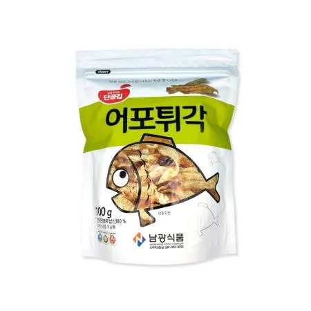 남광식품 어포튀각 100g 꾸이 맥주안주 간식 이미지