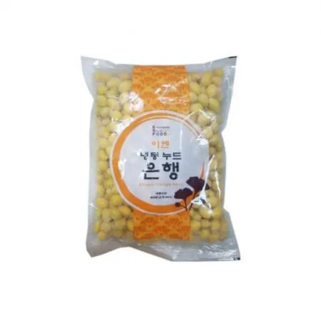 이엔푸드 냉동 속껍질 깐 누드 은행 900g 깐은행
