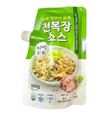 놀부네 국내산 전복 내장 소스 500g 전복장소스 86%