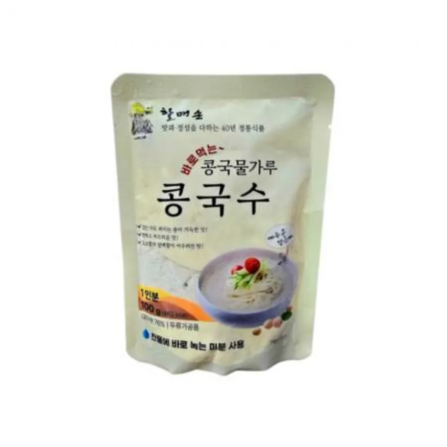 할매손 바로먹는 콩국물100g 찬물에 녹여 먹는 건강식 이미지