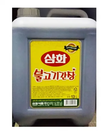 삼화 불고기 간장 13L 말통 불고기양념 소스 양념육