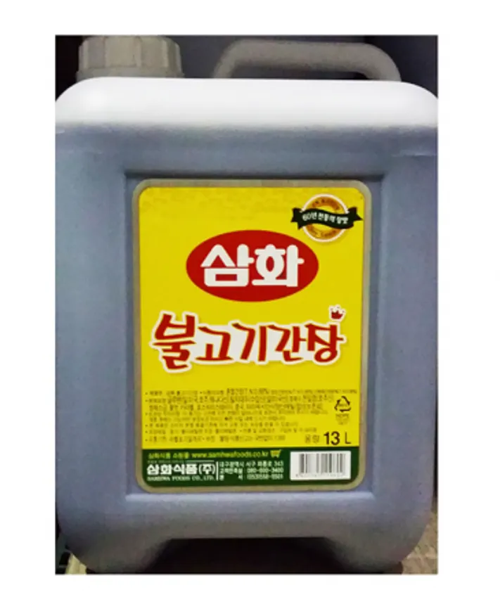 삼화 불고기 간장 13L 말통 불고기양념 소스 양념육 이미지
