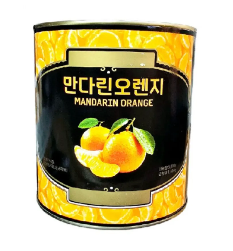 씨엘 만다린 오렌지 대용량 밀감 캔 귤 통조림 3kg 이미지