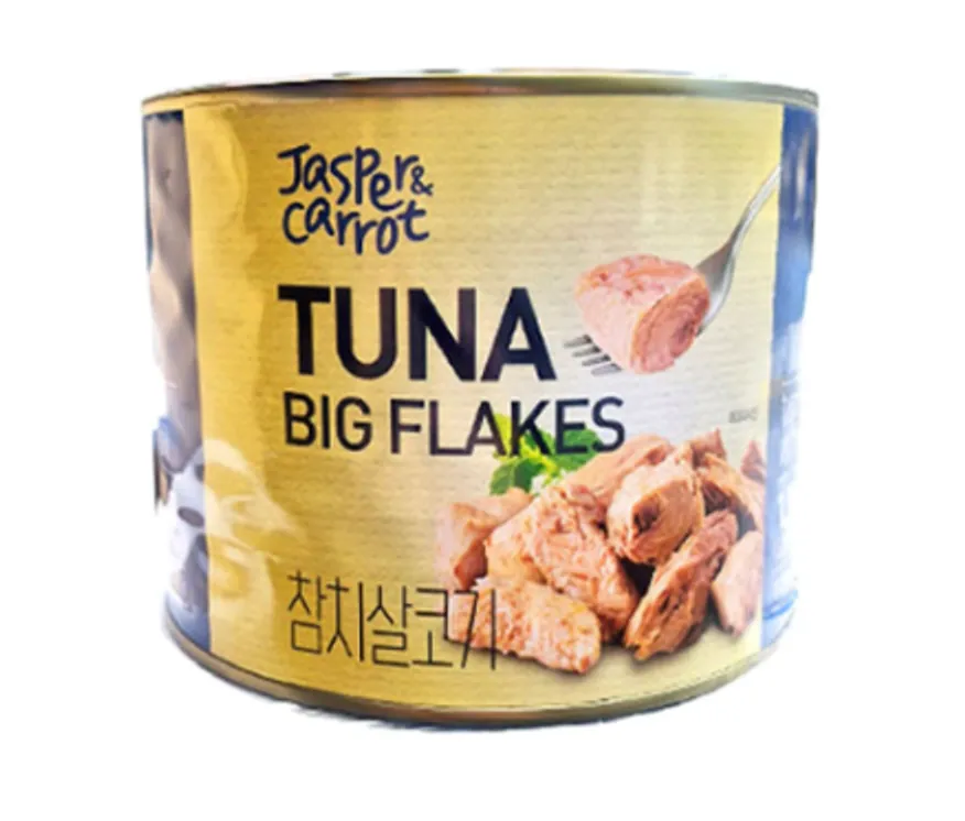 재스퍼앤캐롯 참치 살코기 덕용 1.83kg 대용량 참치캔 연어 통조림 이미지
