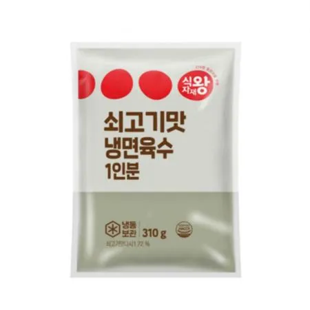 식자재왕 냉면육수 쇠고기맛 310g