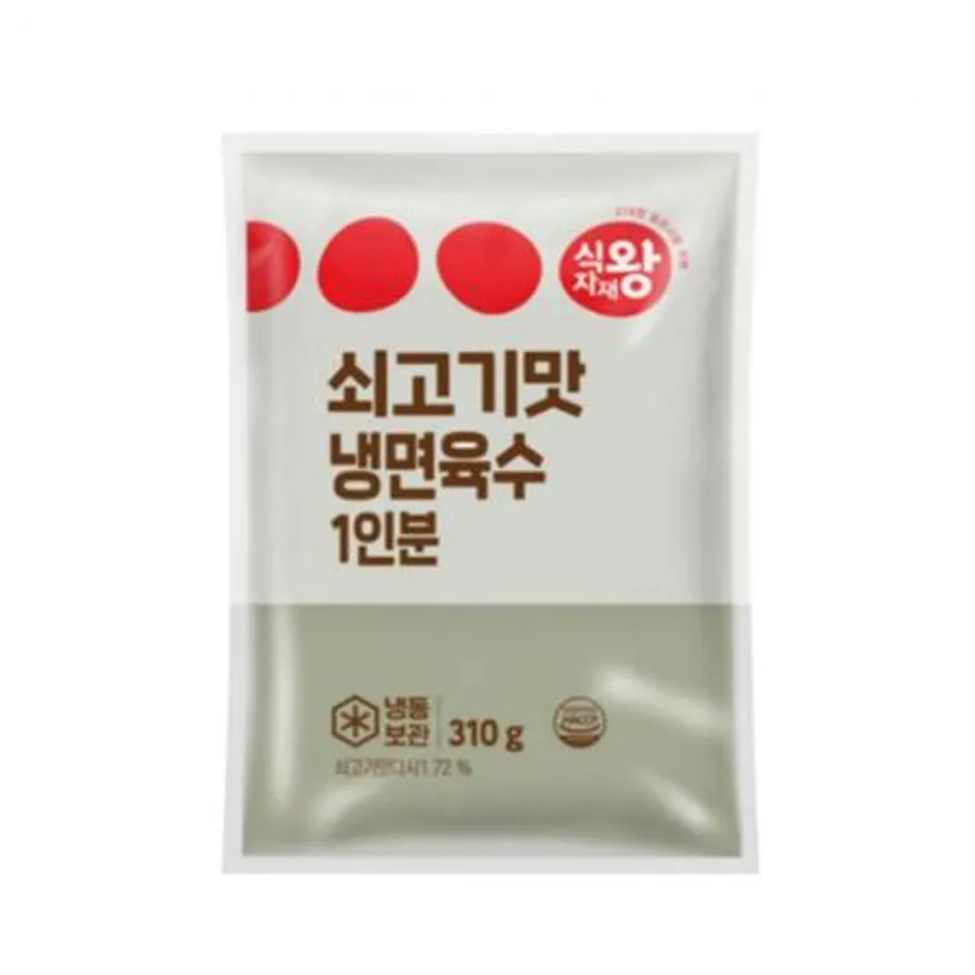 식자재왕 냉면육수 쇠고기맛 310g 이미지
