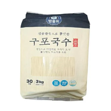 방울이 진공 구포국수 소면 30인분 3kg 대용량 업소용