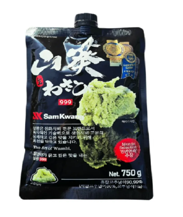 삼광 999?생와사비 고추냉이 750g 냉장 업소용 가정용 최초밥 이미지