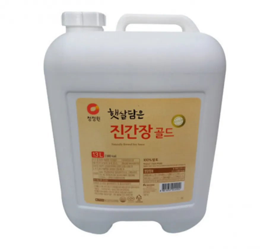 청정원 햇살담은 진간장 골드 13L 양조 100% 이미지