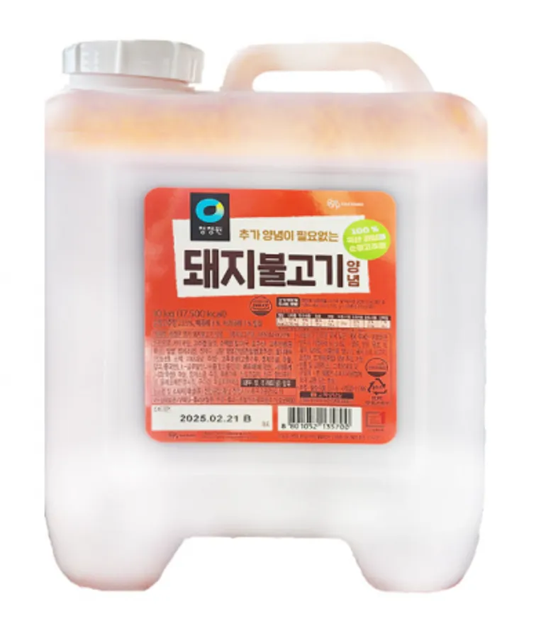 청정원 대상 돼지불고기양념 10kg 이미지