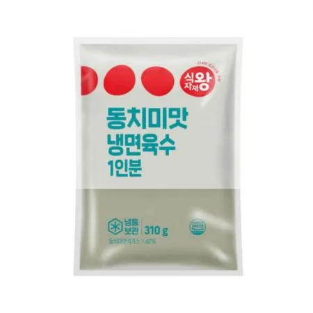 식자재왕 냉면육수 동치미맛 310g