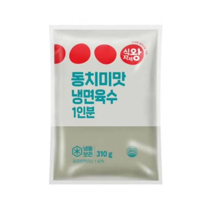 식자재왕 냉면육수 동치미맛 310g 이미지