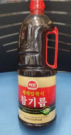 해표 재래압착식 참기름 1.8L