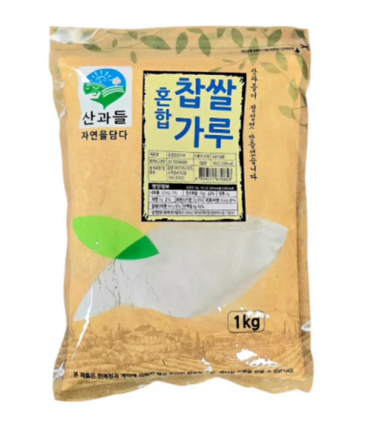 산과들 혼합 찹쌀가루 1kg 이미지