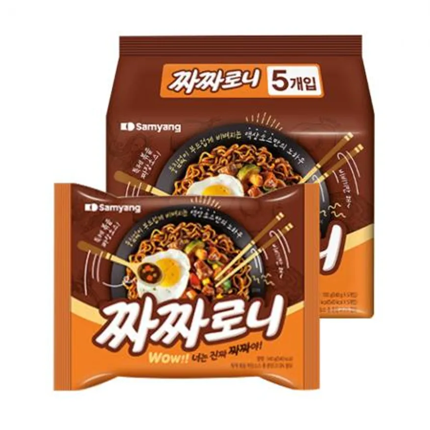 삼양식품 짜짜로니 5입멀티 (2개) 이미지