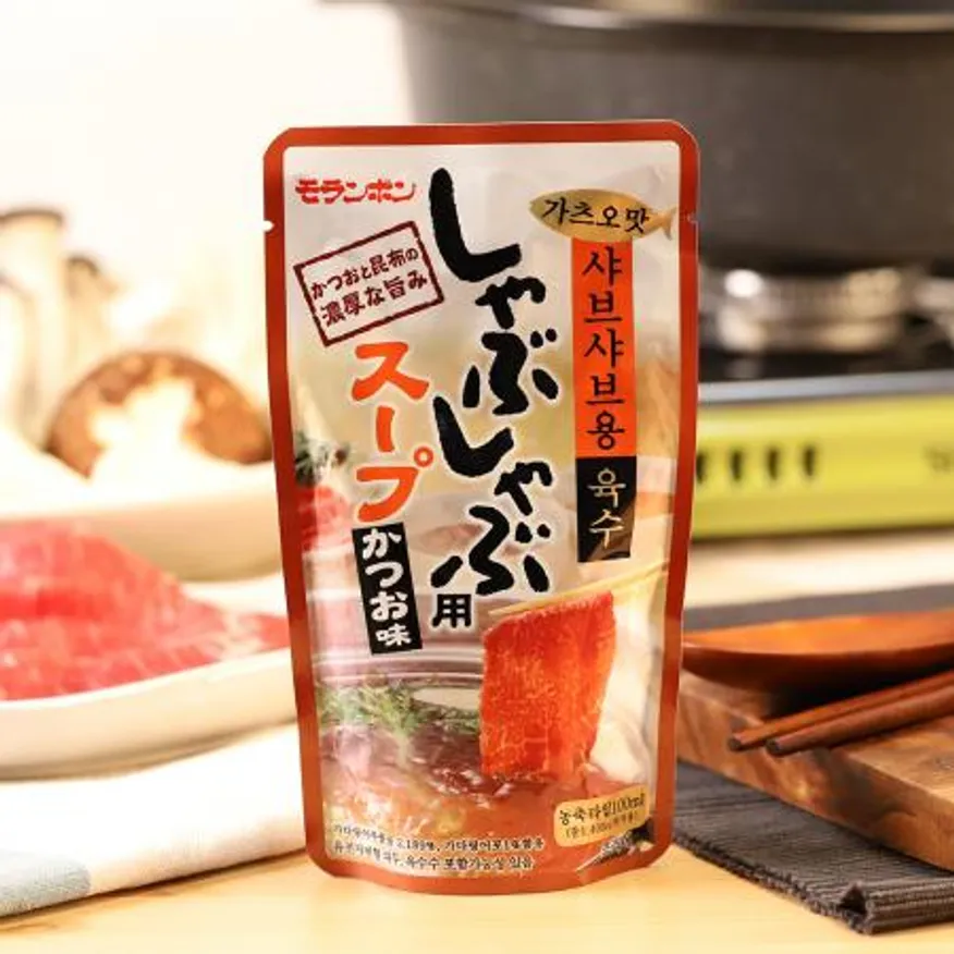 모란봉 샤브샤브 육수 가츠오 5,000ml (100ml*50EA) 이미지