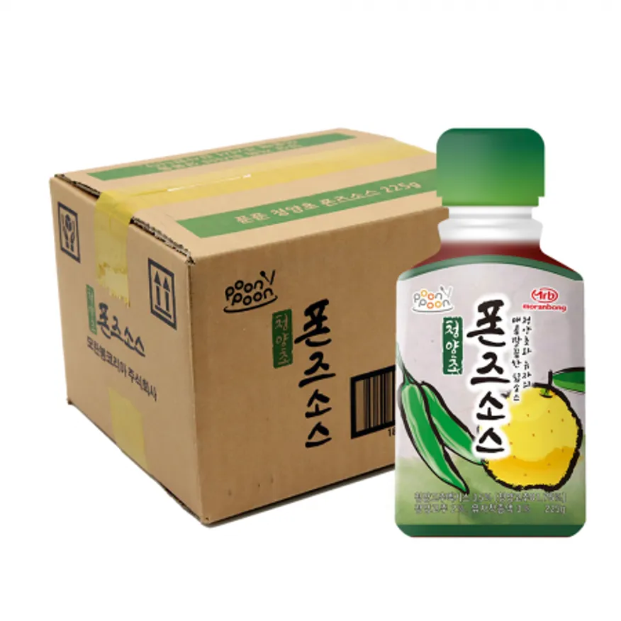 모란봉 푼푼 청양초폰즈소스 2.7kg(225g*12EA) 이미지