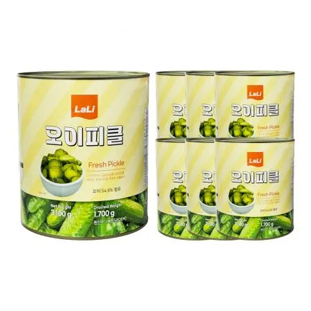 라리 오이피클 슬라이스 3.1kg /물결 이미지