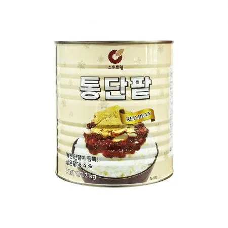 스위트웰 통단팥 3kg /빙수팥