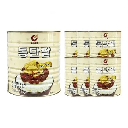 스위트웰 통단팥 3kg /빙수팥 이미지