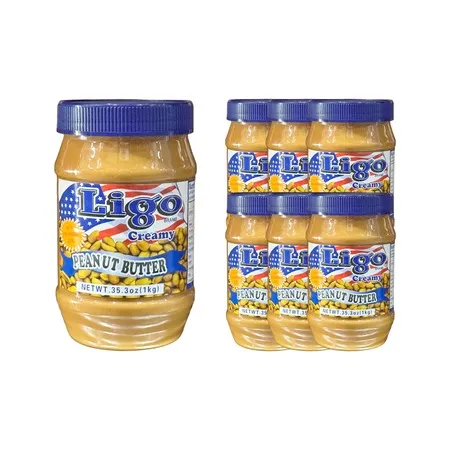 리고 크리미 땅콩버터(파랑) 1kg /중국 이미지
