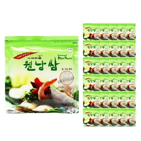 스위트웰 월남쌈 16cm(원형) 200g(38장) /Zip 이미지