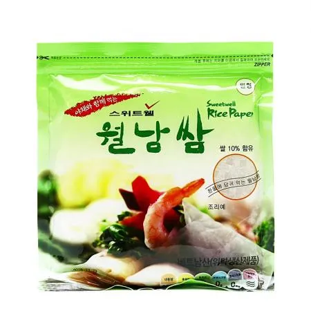 스위트웰 월남쌈 16cm(원형) 200g(38장) /Zip