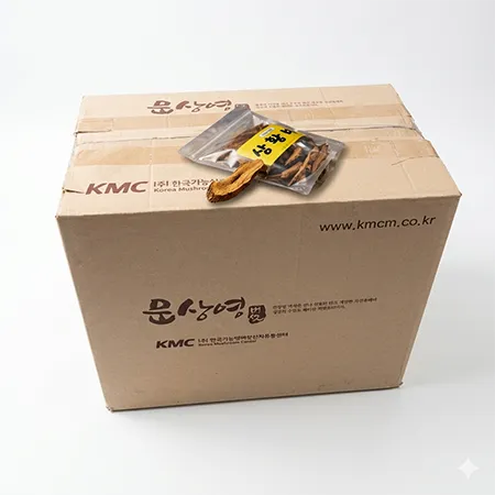 유기농 농장직송 문상영 상황버섯 절편500g 비닐팩 이미지